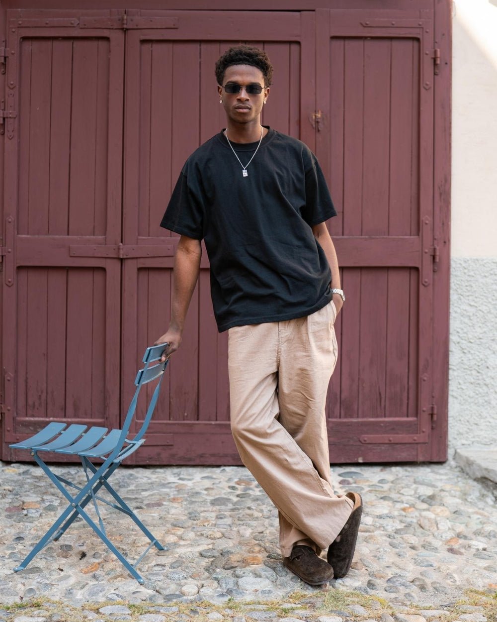 Blank T-shirt Black | Skagen - clothing.dk